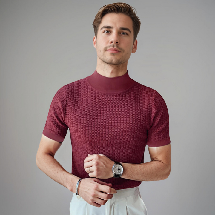 Chemise pour Homme – Manches Courtes Coupe Structurée Tendance