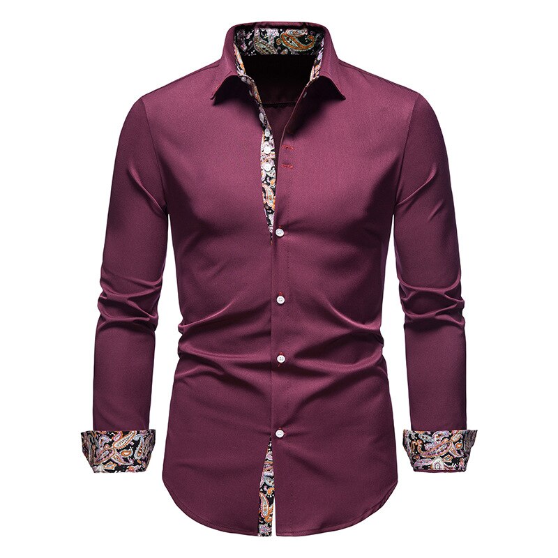 Chemise Structurée pour Homme – Allure Nette au Quotidien en Toute Saison