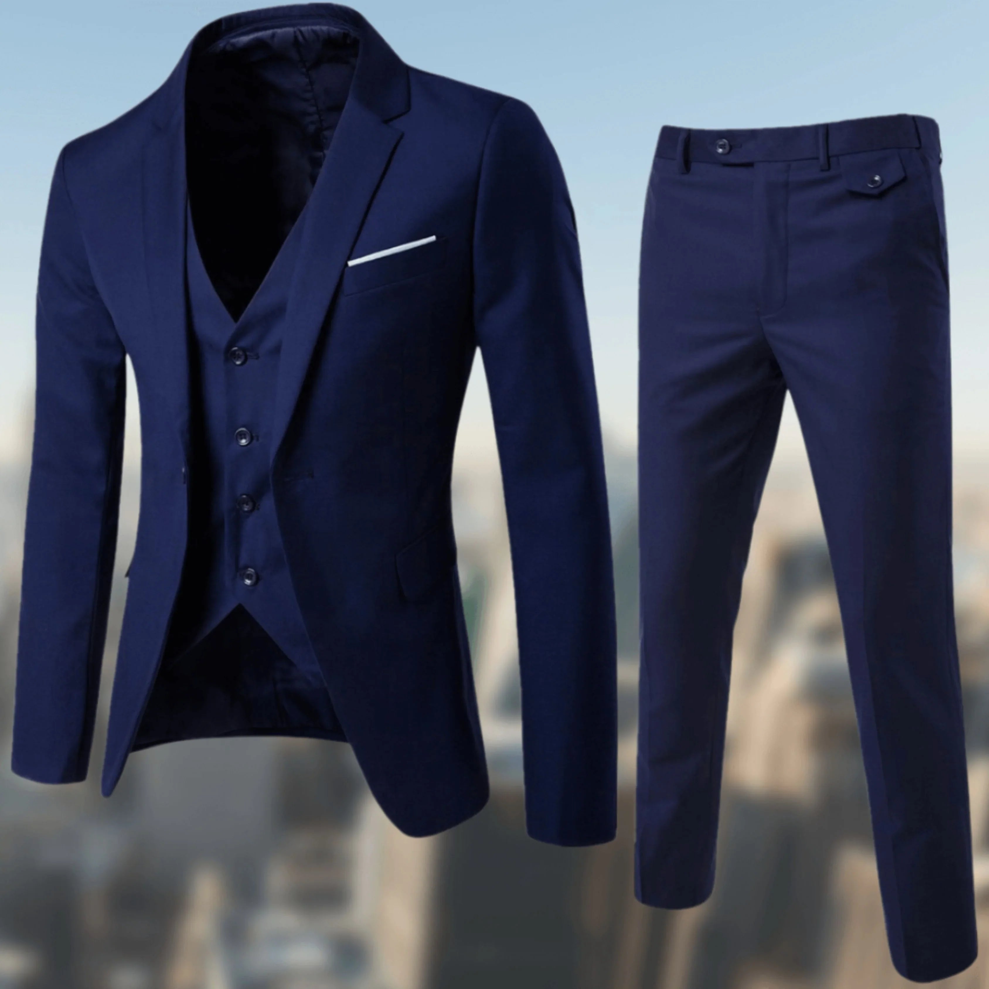 Bleu Foncé / 2XL