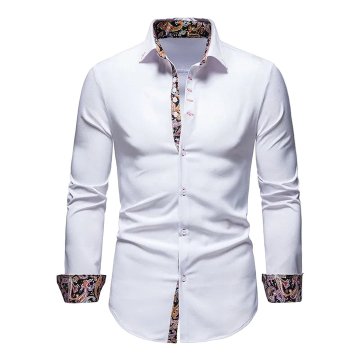 Chemise Structurée pour Homme – Allure Nette au Quotidien en Toute Saison
