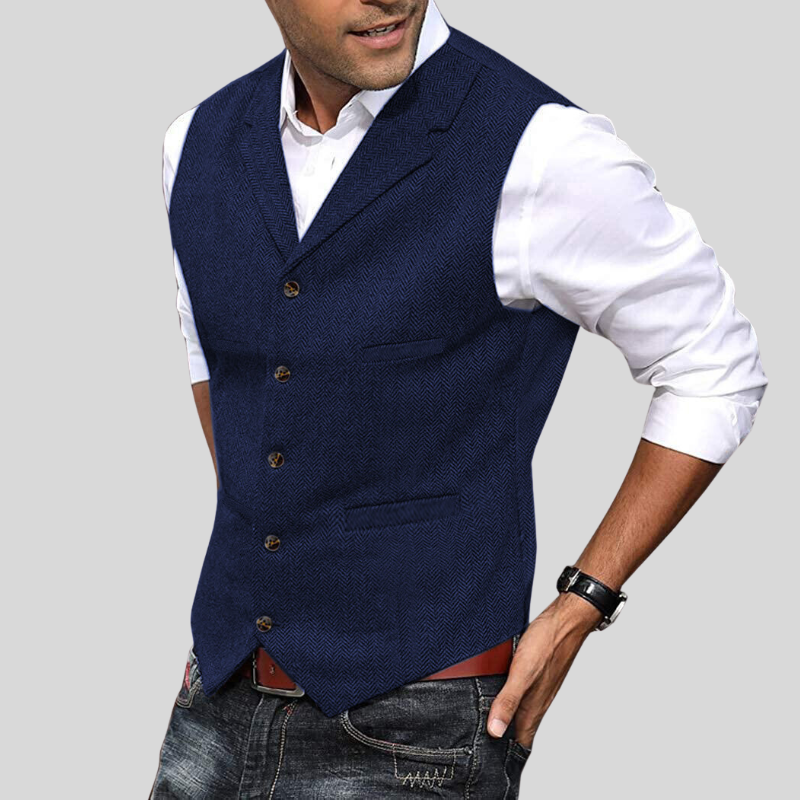 Gilet en Maille pour Homme – Manches Courtes