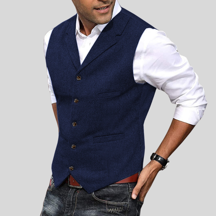 Gilet en Maille pour Homme – Manches Courtes