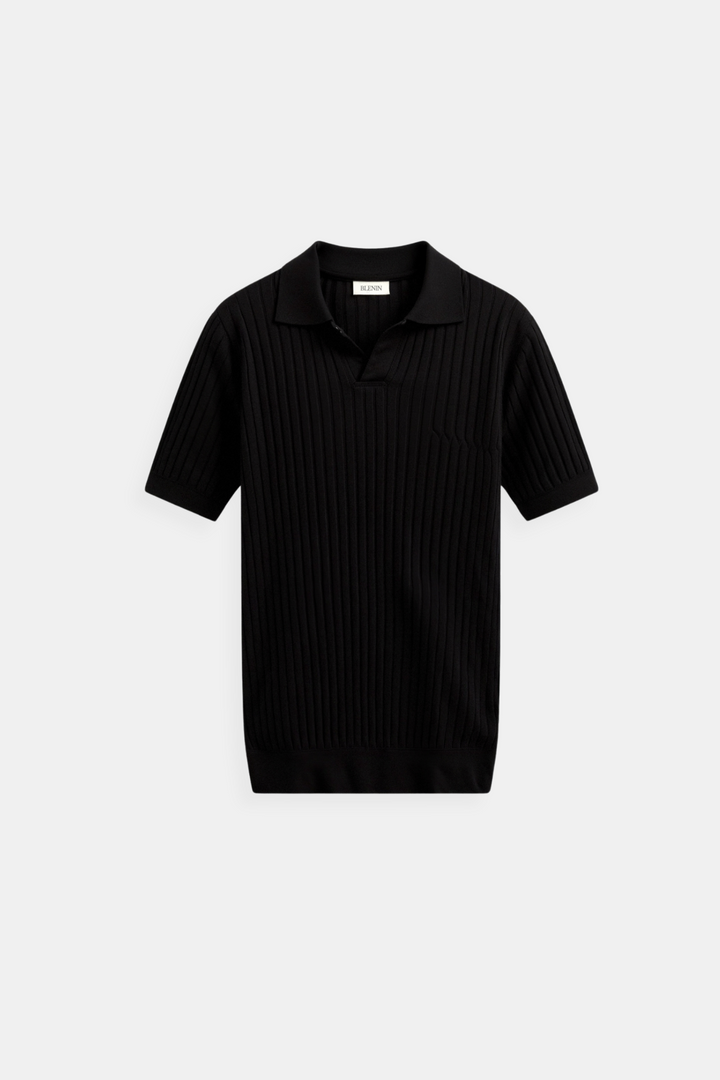 Polo pour Homme – Manches Courtes Tissu Côtelé Tendance