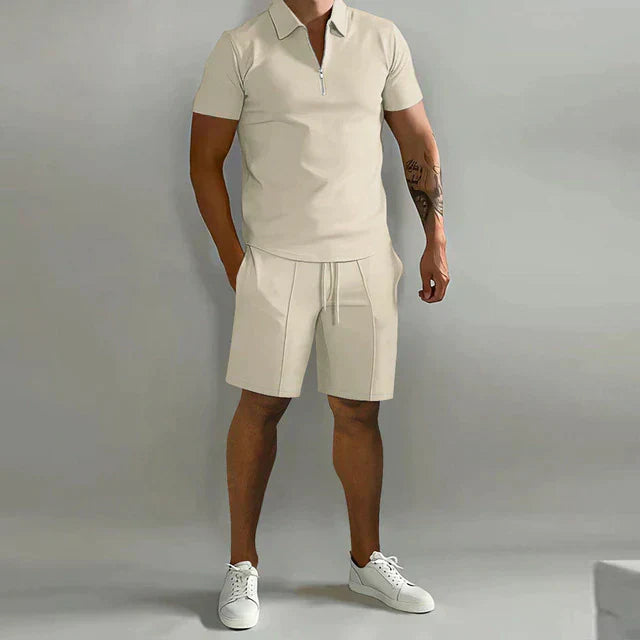Polo pour Homme – Ensemble Polo À Fermeture Éclair