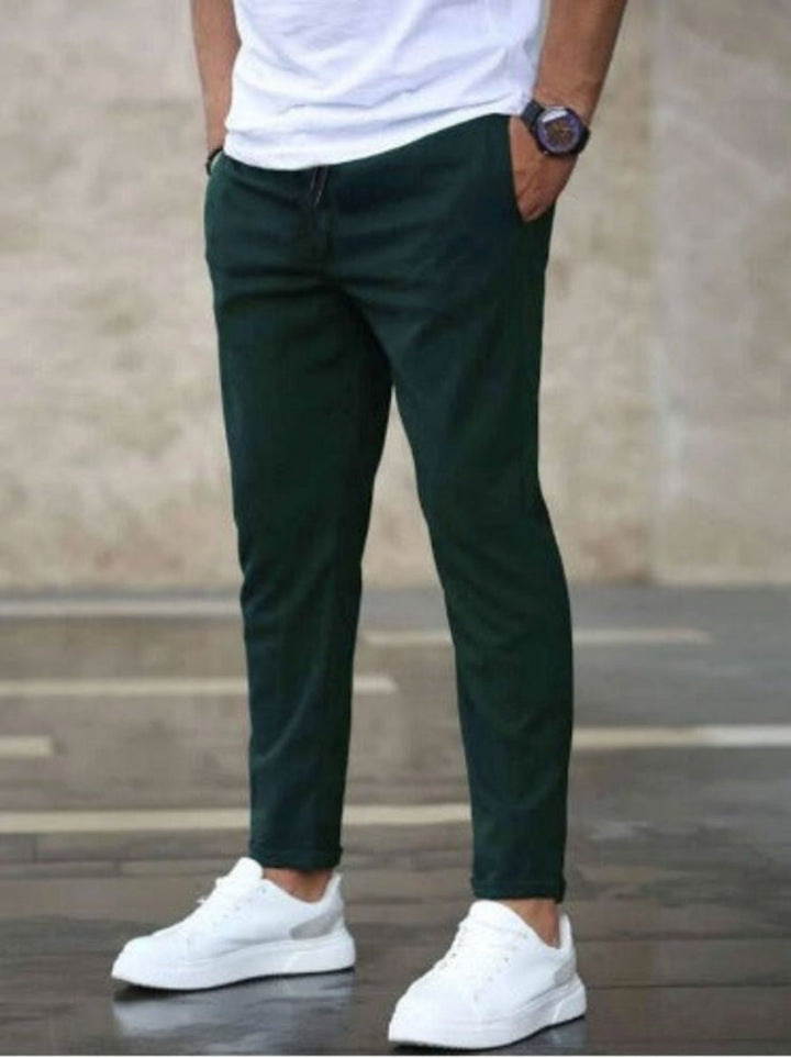 Pantalon Fluide pour Homme – Allure Sobre et Moderne du Jour au Soir