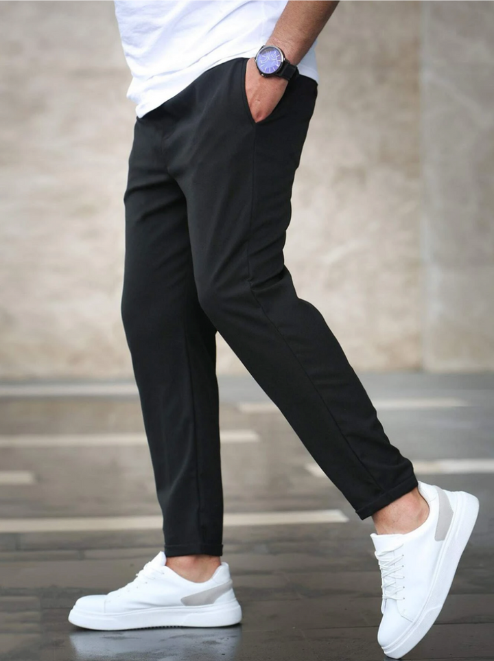 Pantalon Fluide pour Homme – Allure Sobre et Moderne du Jour au Soir