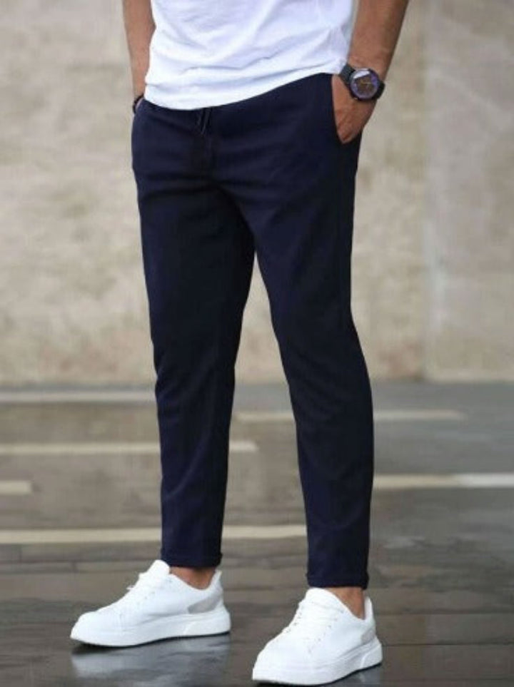 Pantalon Fluide pour Homme – Allure Sobre et Moderne du Jour au Soir