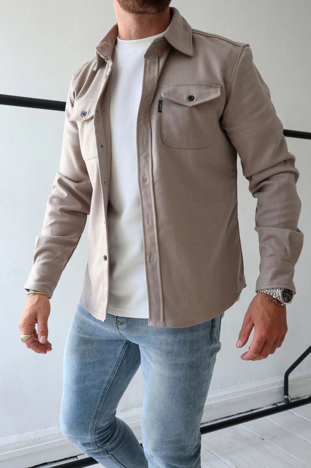Chemise Structurée pour Homme – Allure Nette au Quotidien au Fil des Saisons