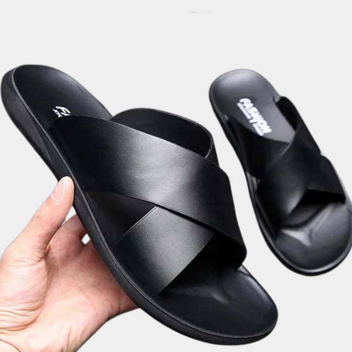 Sandales pour Homme – Sandales D Été Décontractées Avec Ajustement