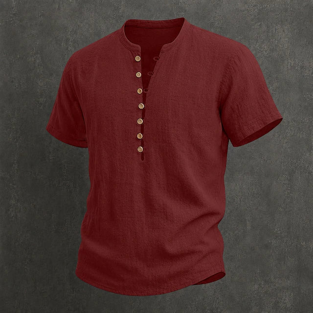 Chemise pour Homme – Chemise D Été À Boutons