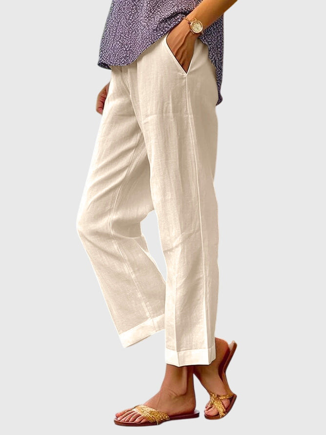 Pantalon Droit pour Femme – Coupe Droite et Intemporelle au Quotidien