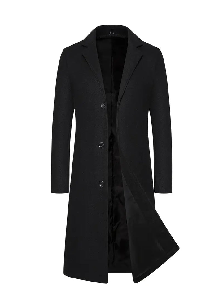 Manteau pour Homme – Manteau D Hiver Long À Col