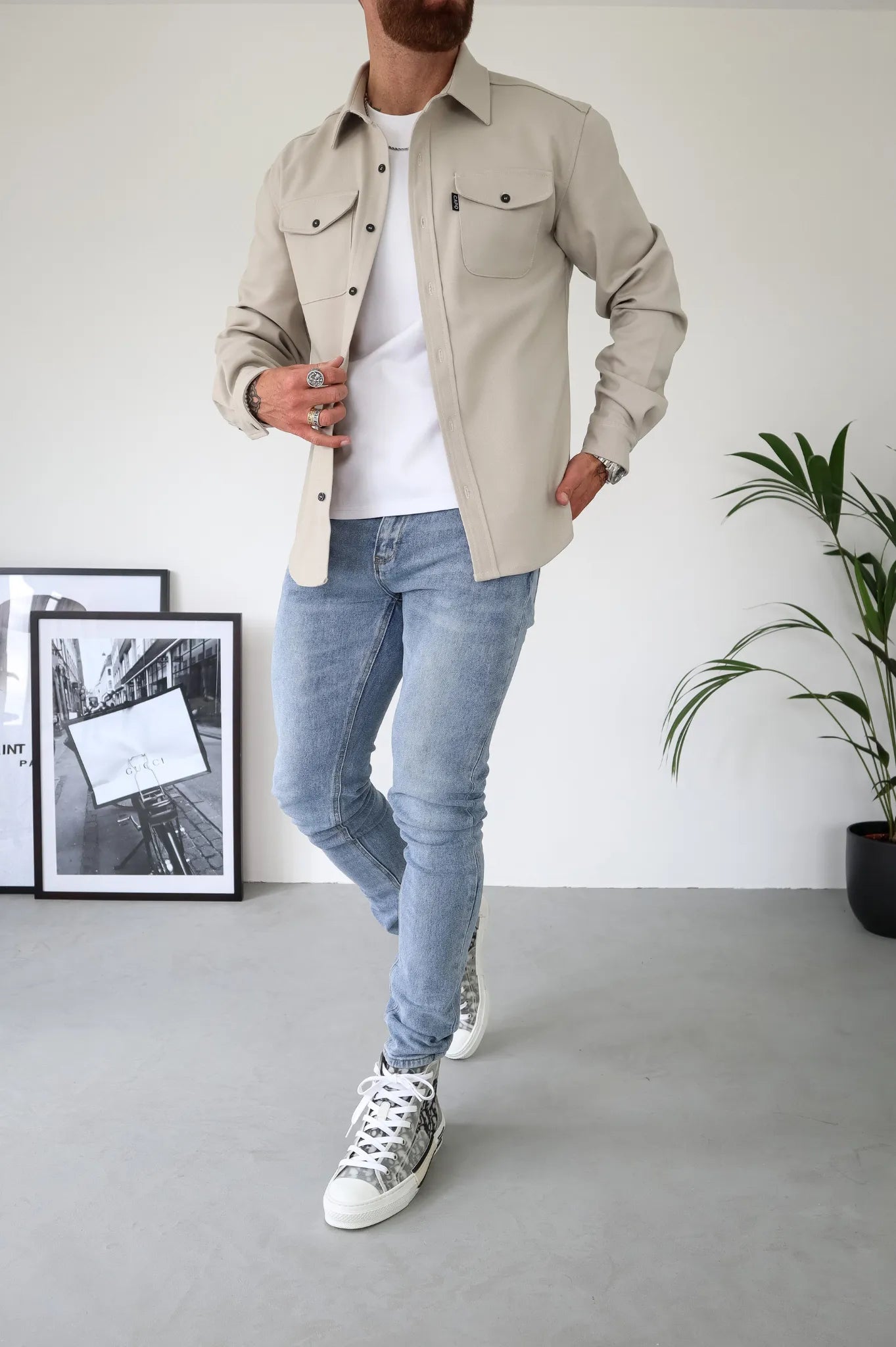 Beige / 3XL