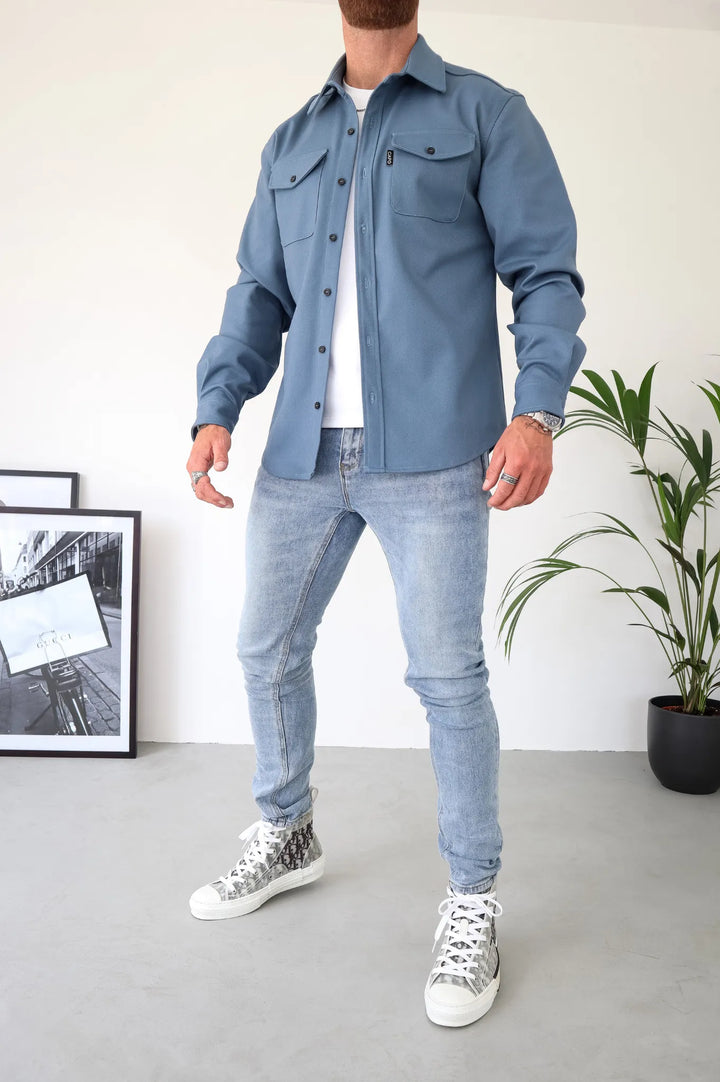Chemise Structurée pour Homme – Allure Nette au Quotidien au Fil des Saisons