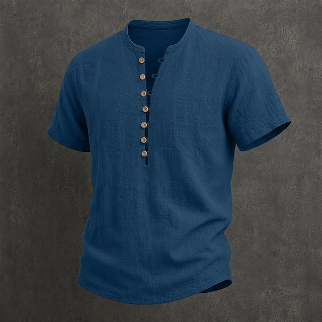 Chemise pour Homme – Chemise D Été À Boutons