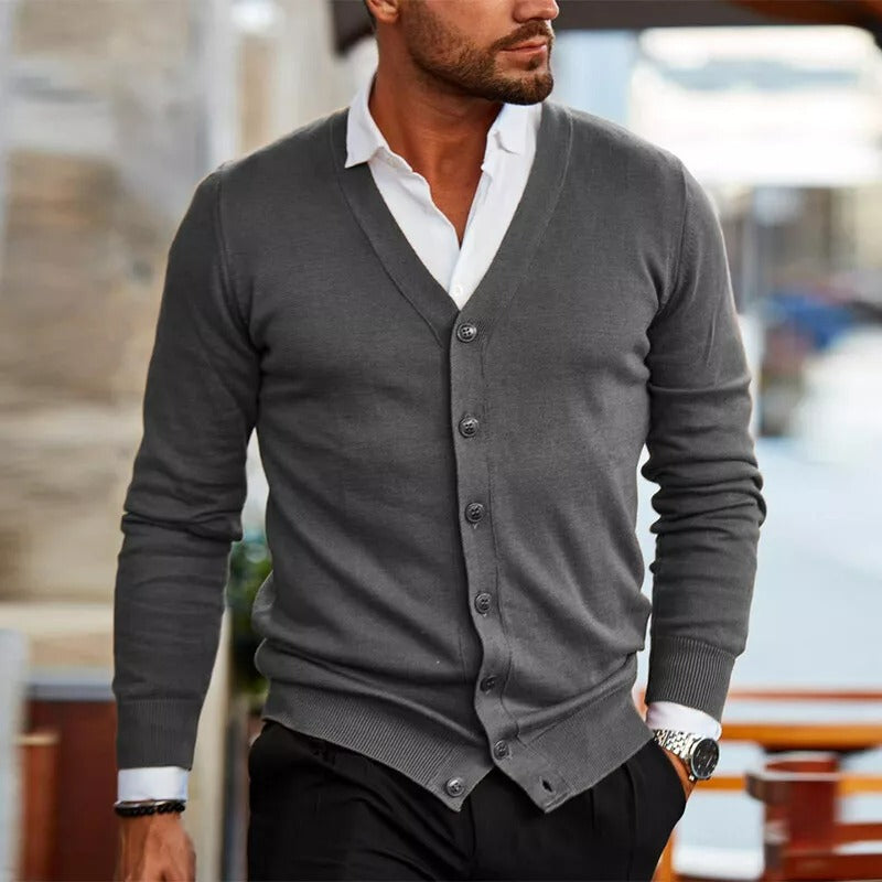 Cardigan pour Homme – Coupe Élégante