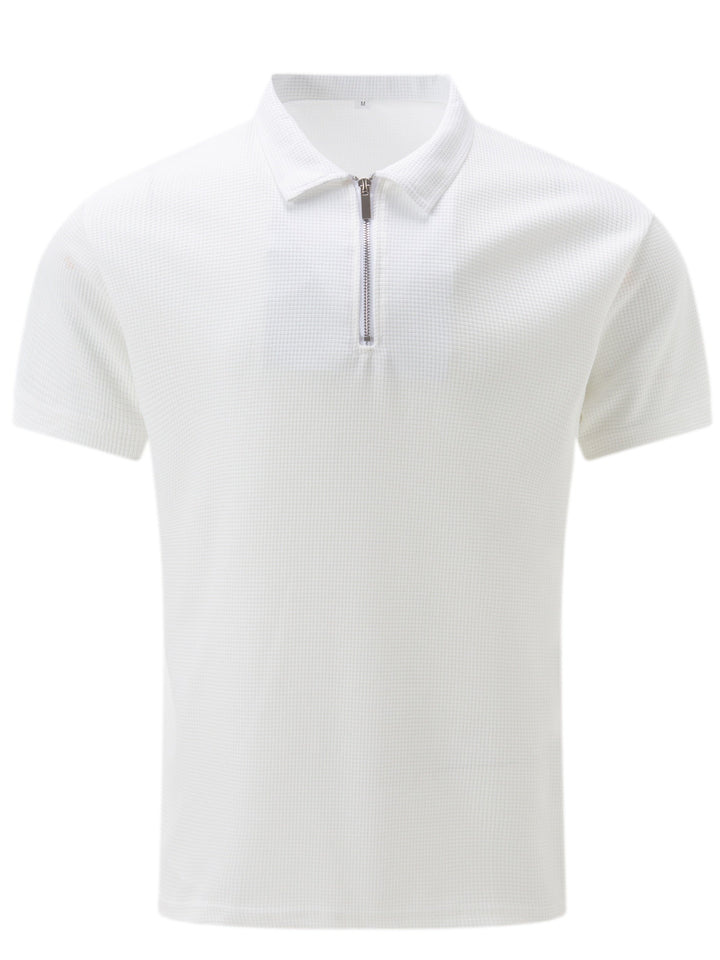 Polo pour Homme – Polo D Été À Fermeture Éclair