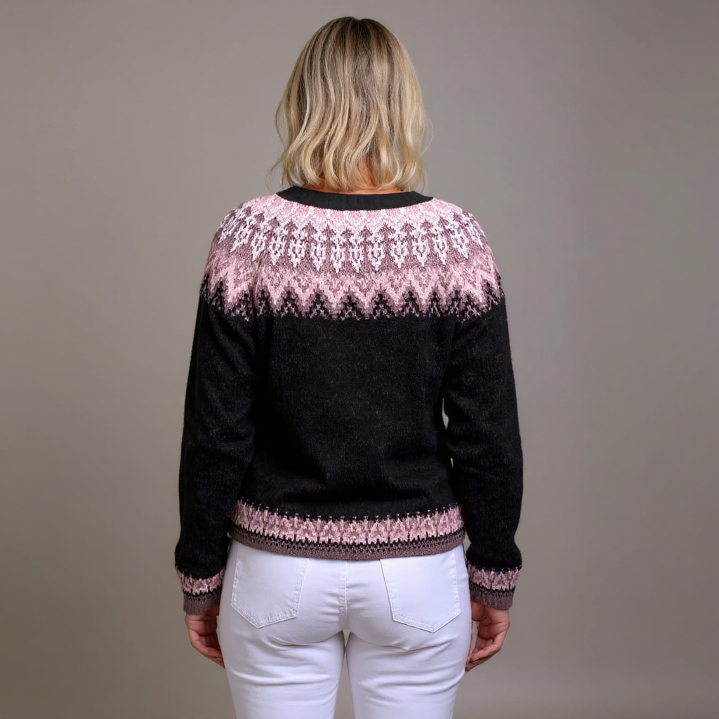 Maison Valmont™ | Cardigan Islandais Élégance Vintage