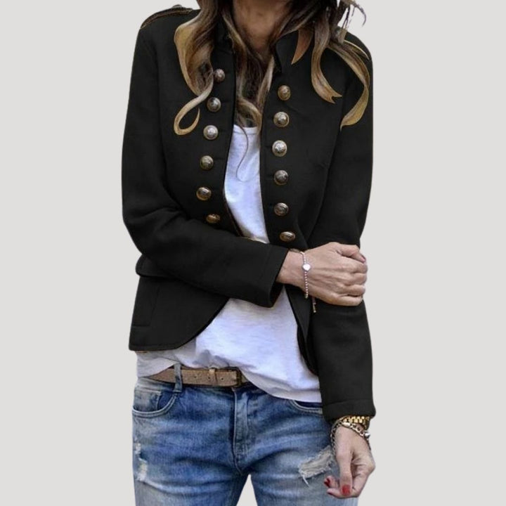 Veste pour Femme – Coupe Nette et Polyvalente du Jour au Soir