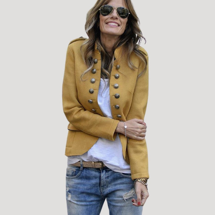 Veste pour Femme – Coupe Nette et Polyvalente du Jour au Soir