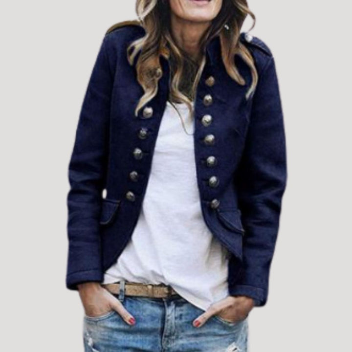 Veste pour Femme – Coupe Nette et Polyvalente du Jour au Soir