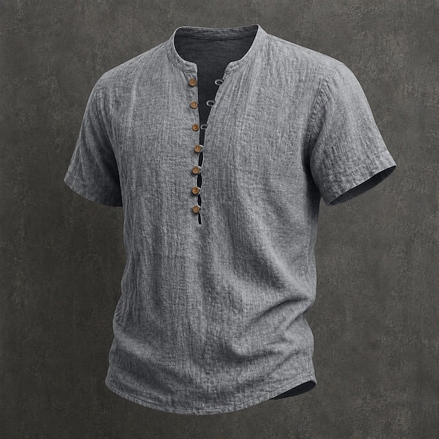 Chemise pour Homme – Chemise D Été À Boutons
