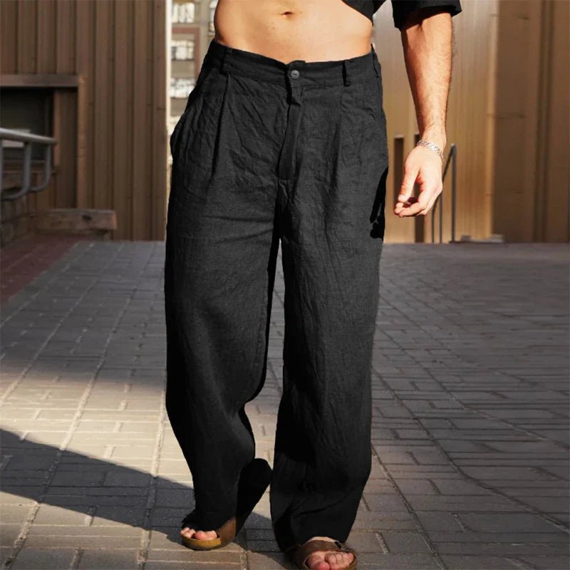 Pantalon pour Homme – Coupe Fluide et Raffinée au Quotidien