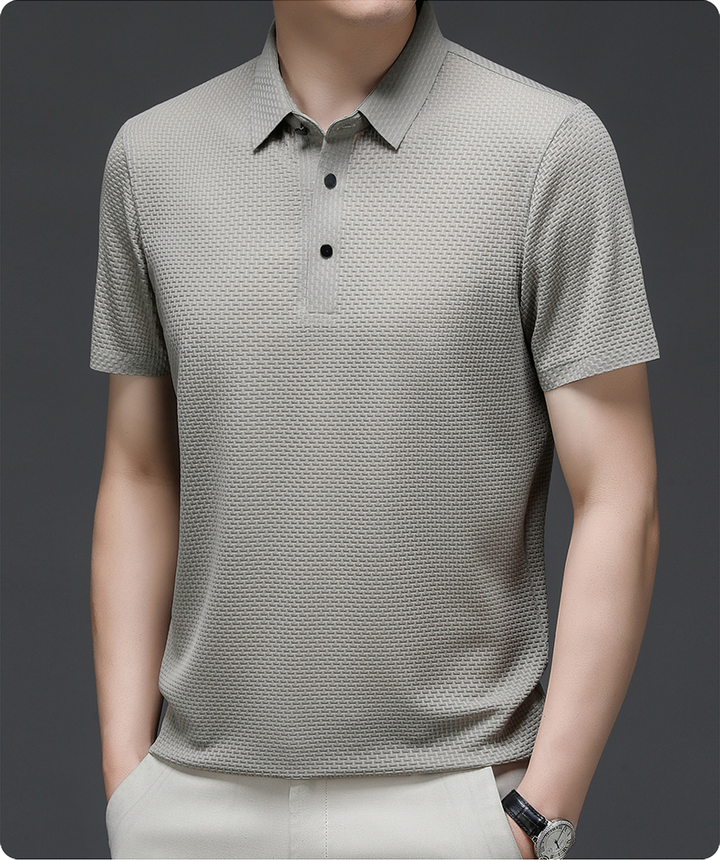 Chemise Structurée pour Homme – Allure Nette au Quotidien du Jour au Soir, Coloris Gris