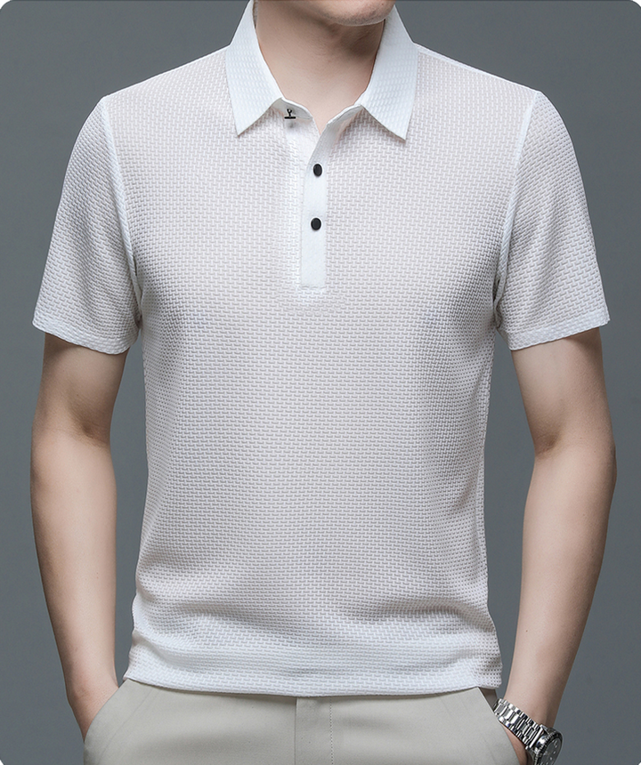 Chemise Structurée pour Homme – Allure Nette au Quotidien du Jour au Soir, Coloris Gris