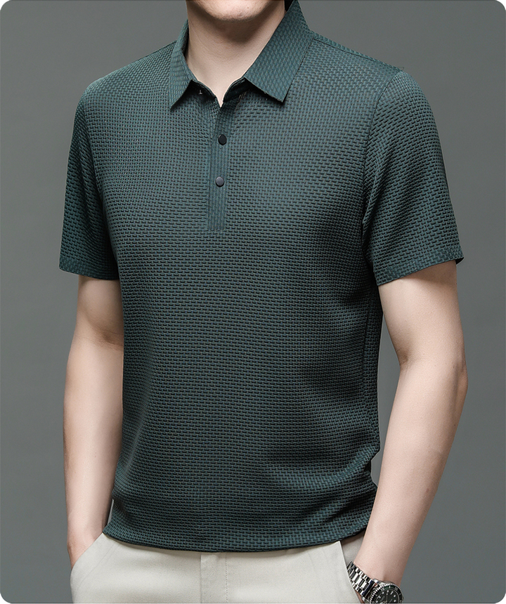 Chemise Structurée pour Homme – Allure Nette au Quotidien du Jour au Soir, Coloris Gris