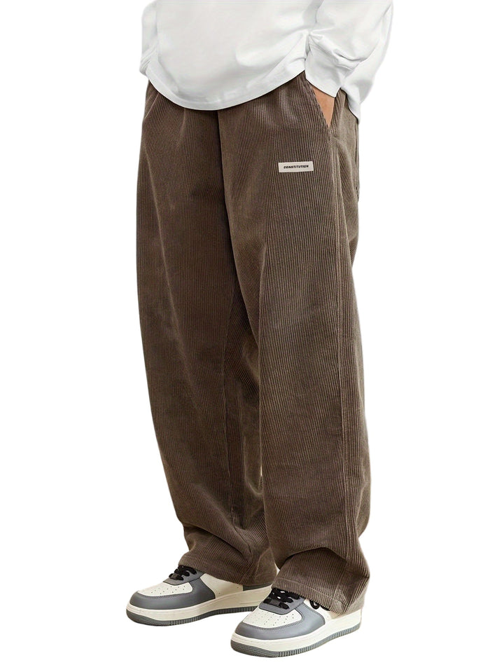 Pantalon Droit pour Homme – Coupe Décontractée Moderne