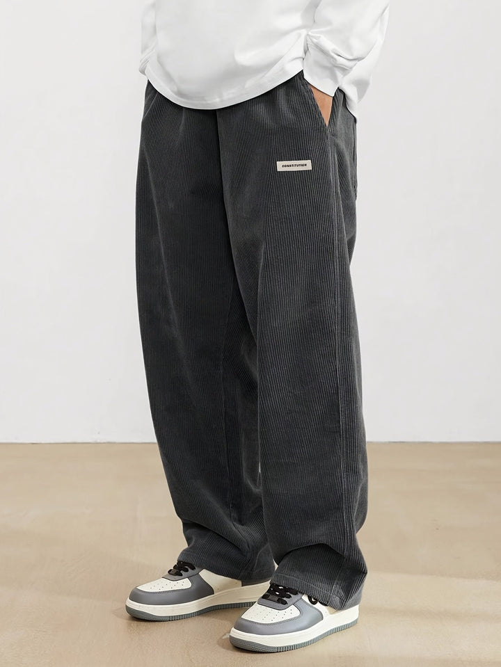 Pantalon Droit pour Homme – Coupe Décontractée Moderne