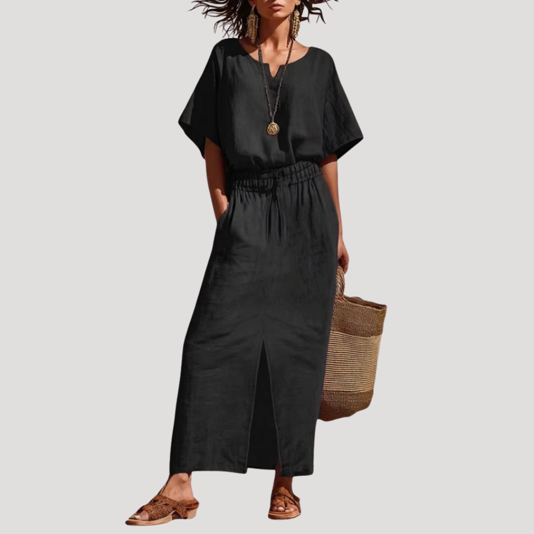 Bermuda pour Femme – Coupe Décontractée d été au Fil des Saisons, Coloris Noir