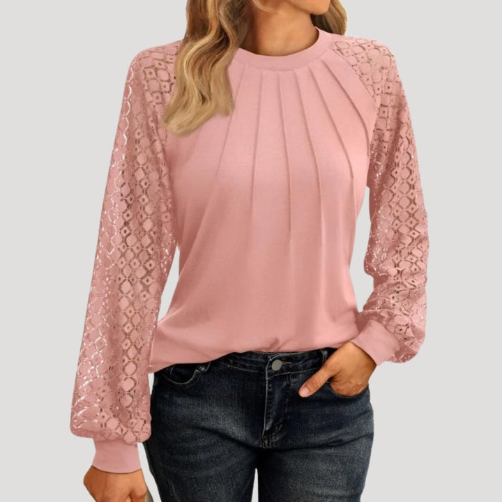 Blouse pour Femme – Ligne Sobre et Féminine, Coloris Rose