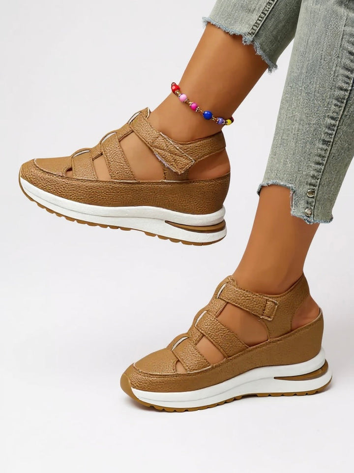 Sandales Plateforme pour Femme - Allure Estivale Raffinee