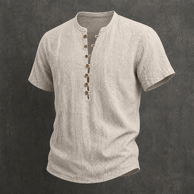 Chemise pour Homme – Chemise D Été À Boutons