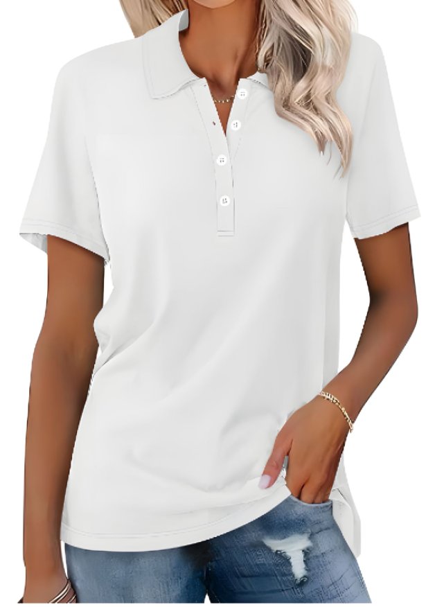 Chemise Structurée pour Femme – Coupe Classique et Soignée