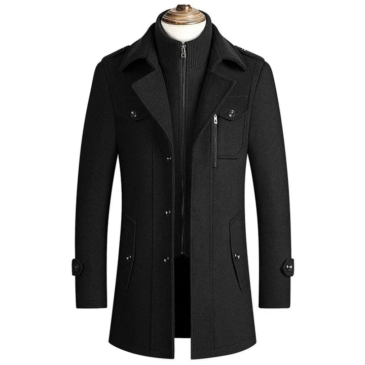 Manteau pour Homme – Élégance Sobre d Hiver en Toute Saison