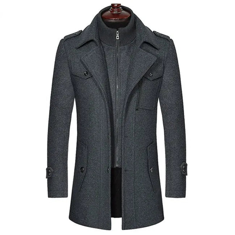 Manteau pour Homme – Élégance Sobre d Hiver en Toute Saison