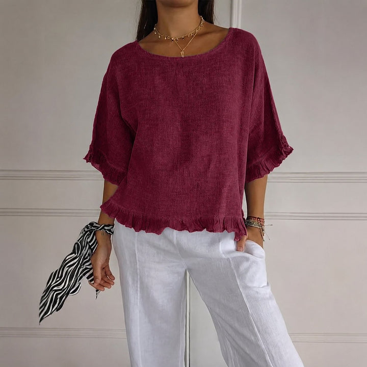 Blouse pour Femme – Ligne Sobre et Féminine