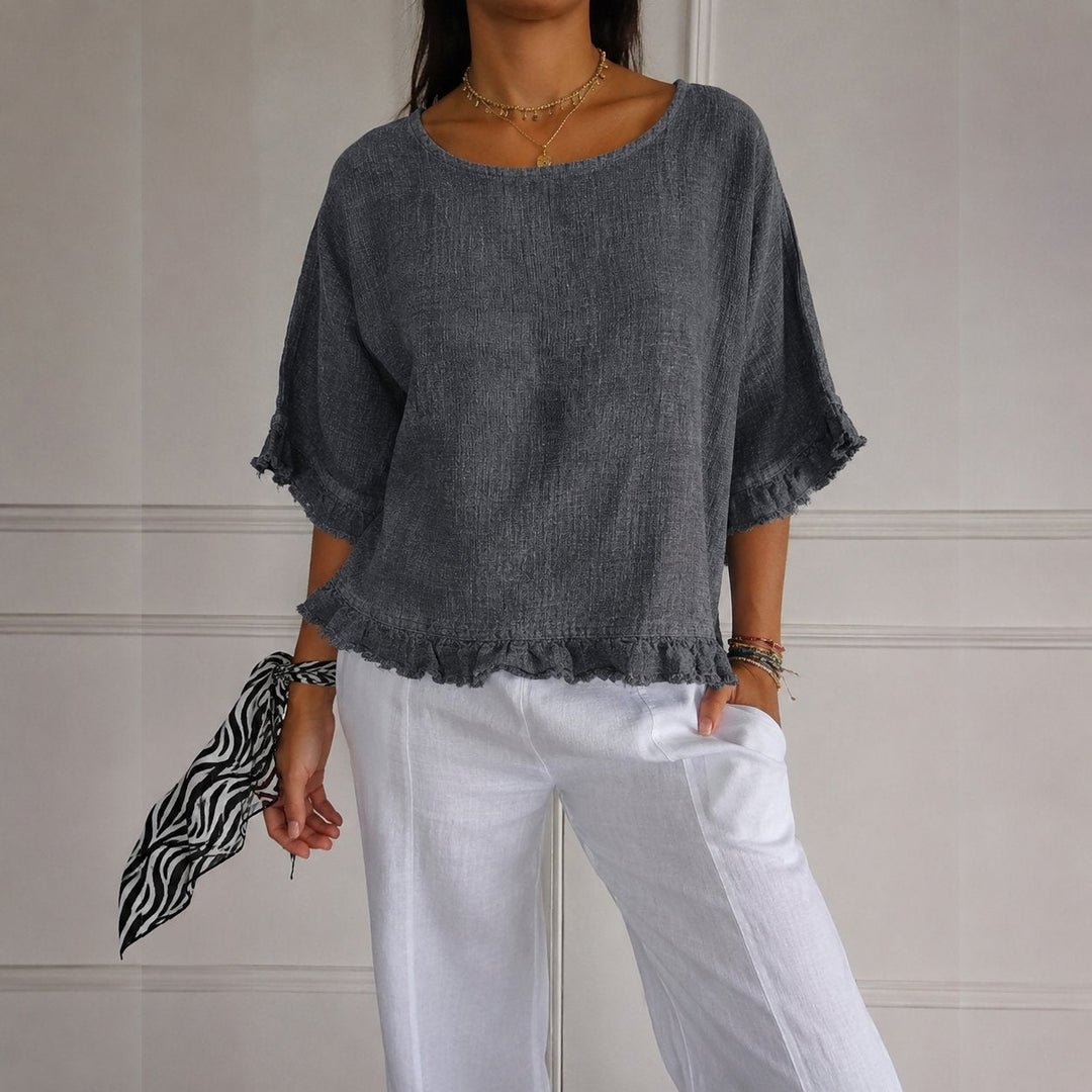 Blouse pour Femme – Ligne Sobre et Féminine