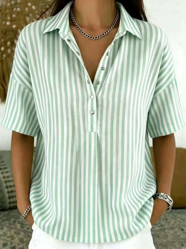 Blouse Fluide pour Femme – Allure Soignée au Bureau pour Toutes les Occasions