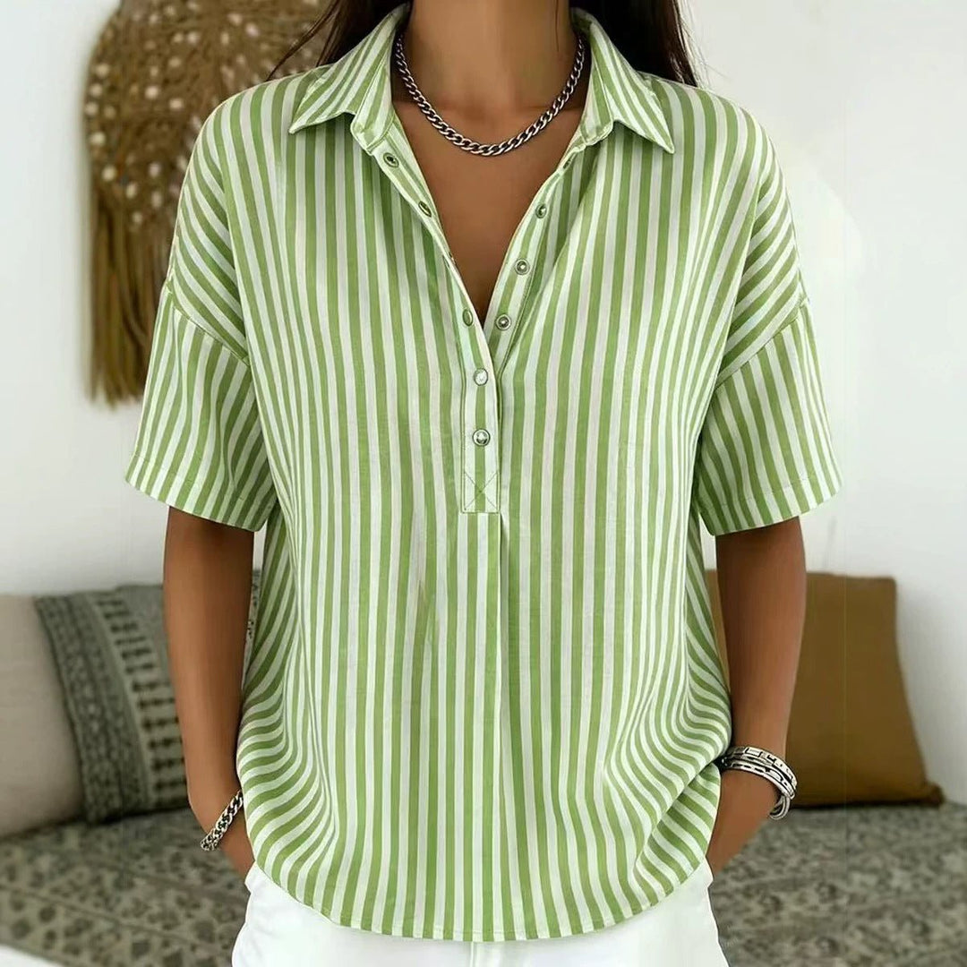 Blouse Fluide pour Femme – Allure Soignée au Bureau pour Toutes les Occasions