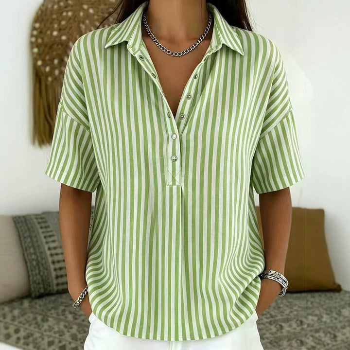 Blouse Fluide pour Femme – Allure Soignée au Bureau pour Toutes les Occasions