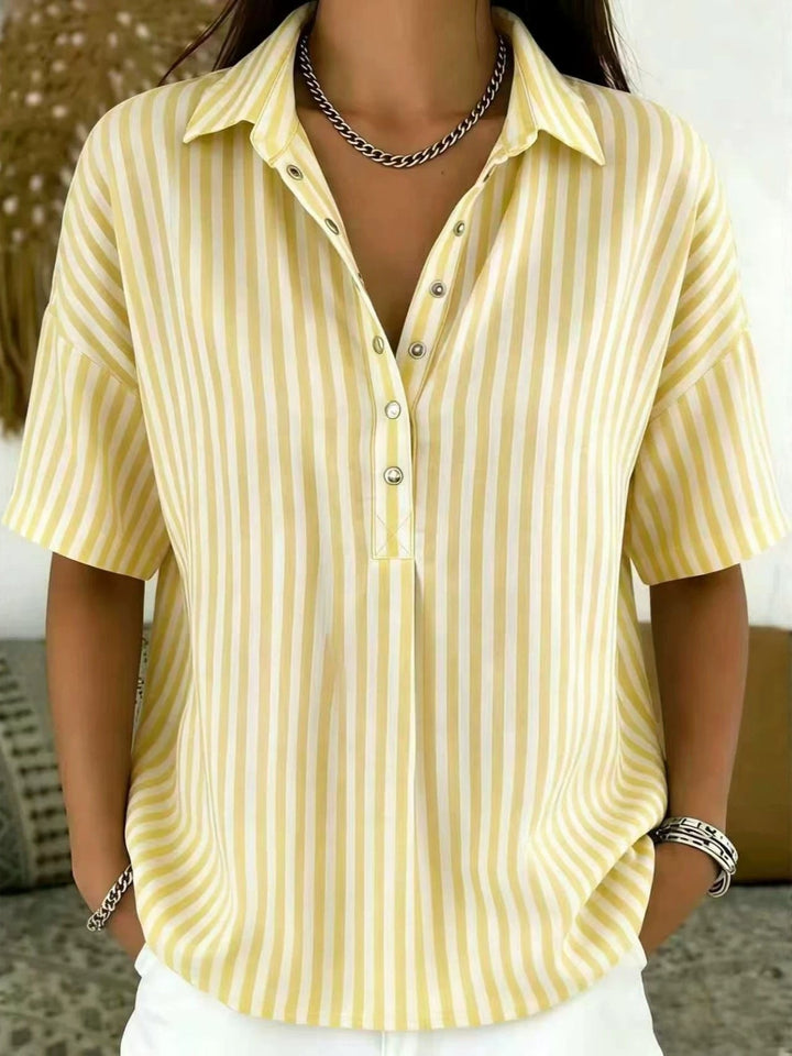 Blouse Fluide pour Femme – Allure Soignée au Bureau pour Toutes les Occasions