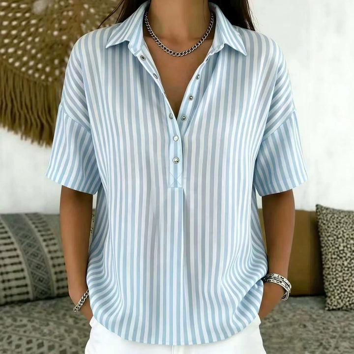 Blouse Fluide pour Femme – Allure Soignée au Bureau pour Toutes les Occasions