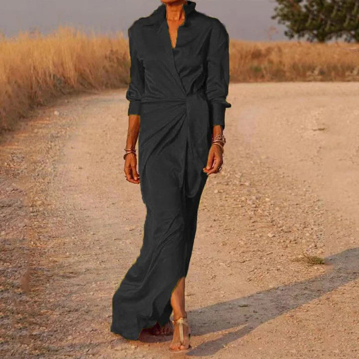 Robe Longue pour Femme – Coupe Nette et Féminine pour Toutes les Occasions